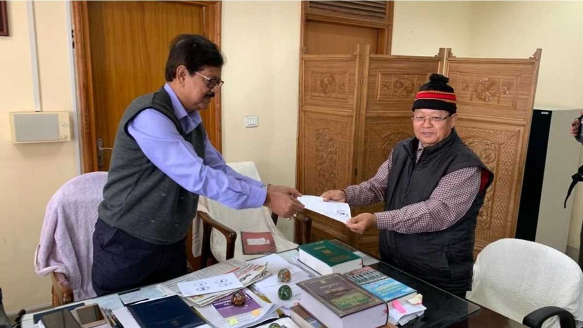 भाजपा विधायक ने त्रिपुरा विधानसभा से दिया इस्तीफा, कांग्रेस में होंगे शामिल